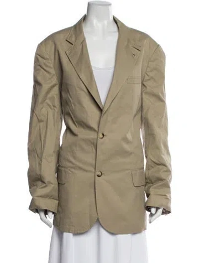 Pre-owned Michael Michael Kors Blazer In Green