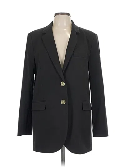 Pre-owned Michael Michael Kors Blazer Jacket In Black