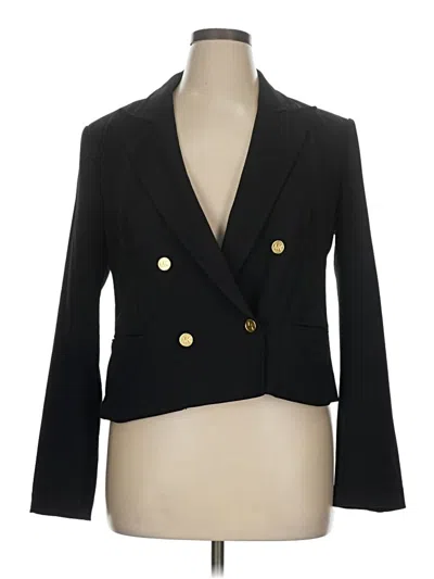 Pre-owned Michael Michael Kors Blazer Jacket In Black