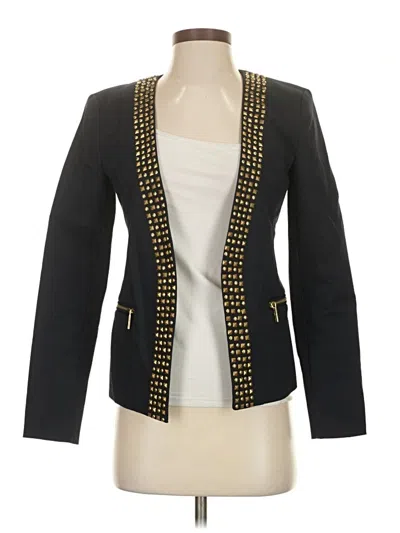 Pre-owned Michael Michael Kors Blazer Jacket In Black