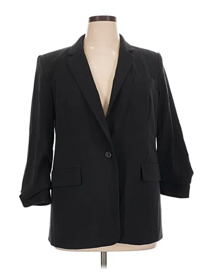 Pre-owned Michael Michael Kors Blazer Jacket In Black
