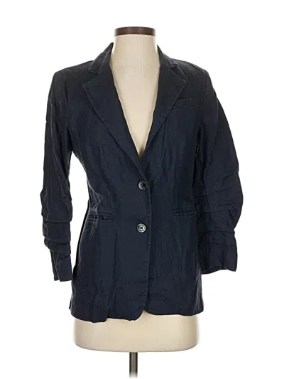 Pre-owned Michael Michael Kors Blazer Jacket In Blue