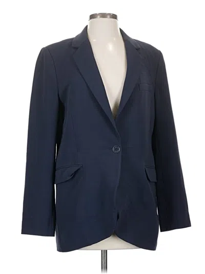 Pre-owned Michael Michael Kors Blazer Jacket In Blue