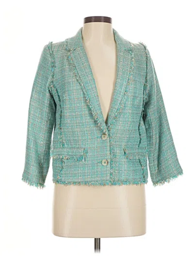 Pre-owned Michael Michael Kors Blazer Jacket In Blue
