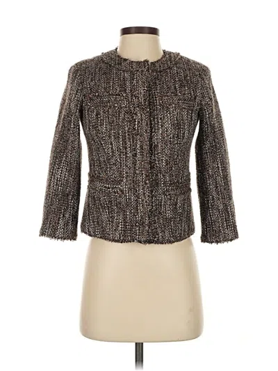 Pre-owned Michael Michael Kors Blazer Jacket In Brown