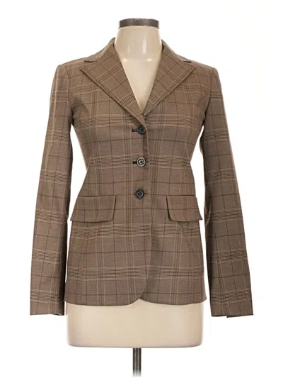 Pre-owned Michael Michael Kors Blazer Jacket In Brown