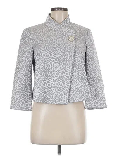 Pre-owned Michael Michael Kors Blazer Jacket In Gray