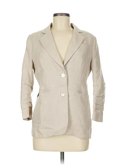 Pre-owned Michael Michael Kors Blazer Jacket In Tan