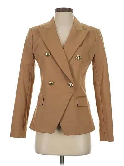 Pre-owned Michael Michael Kors Blazer Jacket In Tan