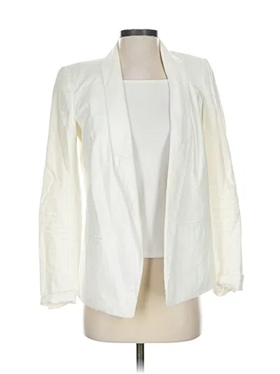Pre-owned Michael Michael Kors Blazer Jacket In White