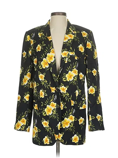 Pre-owned Michael Michael Kors Blazer Jacket In Yellow