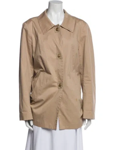 Pre-owned Michael Michael Kors Blazer In Neutral