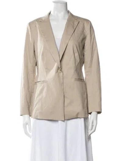 Pre-owned Michael Michael Kors Blazer In Neutral