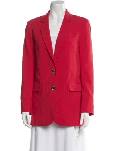 Pre-owned Michael Michael Kors Blazer In Red