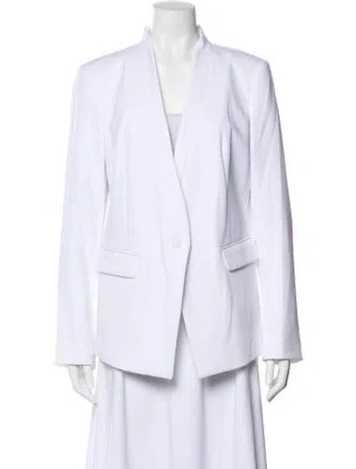 Pre-owned Michael Michael Kors Blazer In White