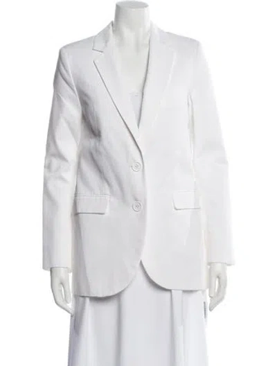 Pre-owned Michael Michael Kors Blazer In White