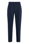 MICHAEL MICHAEL KORS BLUE CROPPED PANTS FOR WOMEN