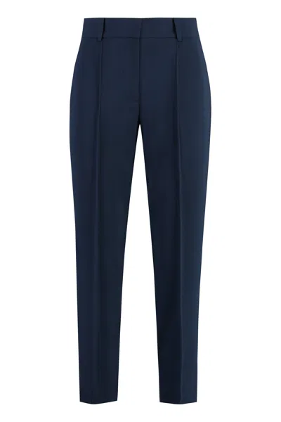Michael Michael Kors Michael Kors Slim Fit Trousers In Blue