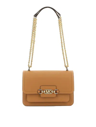 Michael Michael Kors Extra-small "heather" Shoulder Bag In Buff