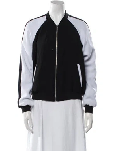 Pre-owned Michael Michael Kors Bomber Jacket In Black