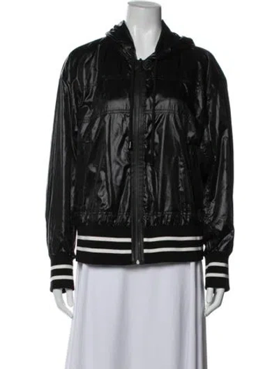 Pre-owned Michael Michael Kors Bomber Jacket In Black