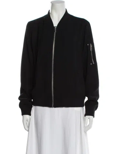 Pre-owned Michael Michael Kors Bomber Jacket In Gray