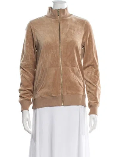 Pre-owned Michael Michael Kors Bomber Jacket W/ Tags In Brown