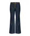 Michael Michael Kors Bootcut Jeans In Blue