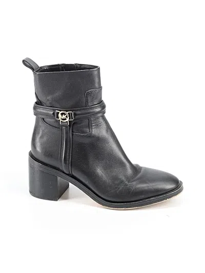Pre-owned Michael Michael Kors Boots In Black