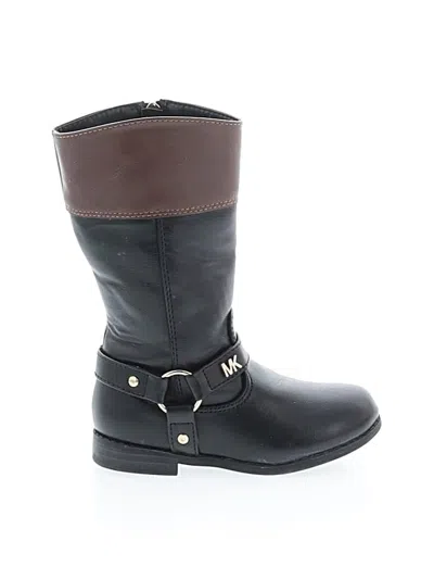 Pre-owned Michael Michael Kors Kids' Boots In Black