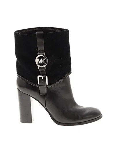 Pre-owned Michael Michael Kors Boots In Black