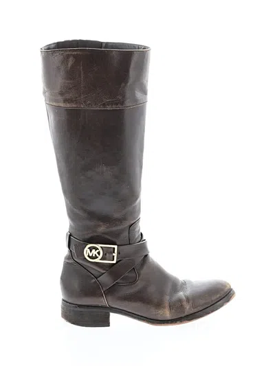 Pre-owned Michael Michael Kors Boots In Brown
