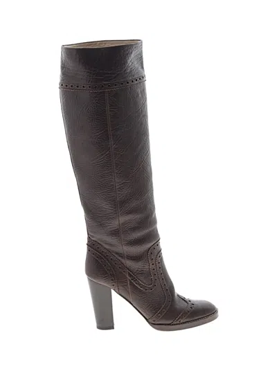 Pre-owned Michael Michael Kors Boots In Brown