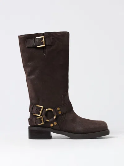 MICHAEL MICHAEL KORS BOOTS MICHAEL MICHAEL KORS WOMAN COLOR BROWN,G13981032