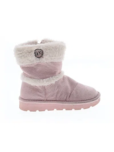 Pre-owned Michael Michael Kors Kids' Boots In Pink