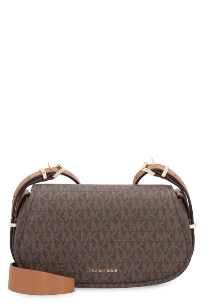 Michael Michael Kors Borsa A Tracolla Lydia Piccola Con Logo In Brown