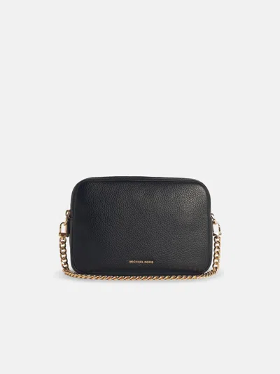 Michael Michael Kors 'briant' Black Leather Bag