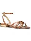 MICHAEL MICHAEL KORS BRINKLEY WOMENS KNOT FRONT DRESSY ANKLE STRAP
