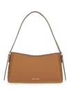 Michael Michael Kors Womens Luggage Brand-plaque Leather Top-handle Bag In Brown