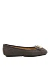 MICHAEL MICHAEL KORS BROWN LILLIE MAC FLATS