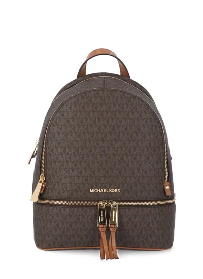 MICHAEL MICHAEL KORS MICHAEL MICHAEL KORS BROWN RHEA BACKPACK