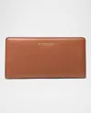 Michael Michael Kors Bryant Large Slim Continental Wallet In Luggage