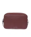 Michael Michael Kors Bryant Medium Pebbled Camera Crossbody Bag In Burgundy