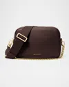 Michael Michael Kors Bryant Medium Pebbled Leather Camera Crossbody Bag