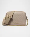 Michael Michael Kors Bryant Medium Signature Logo Camera Crossbody Bag