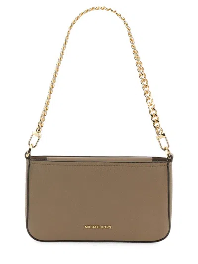 Michael Michael Kors Bryant Small" Convertible Clutch Bag In Brown