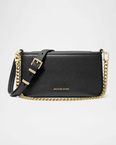 Michael Michael Kors Bryant Small Convertible Crossbody Pouchette Bag In Black