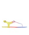 Michael Michael Kors Buckle-strap Open-toe Sandals In Yellow