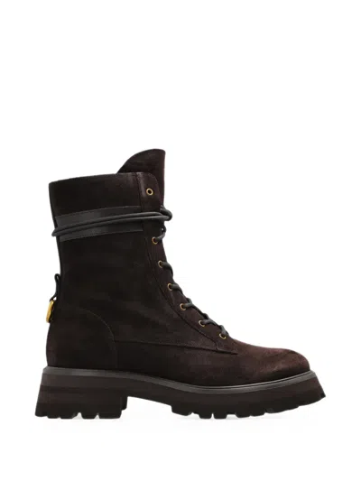 Michael Michael Kors Caleb Lace-up Ankle Boots In Multi