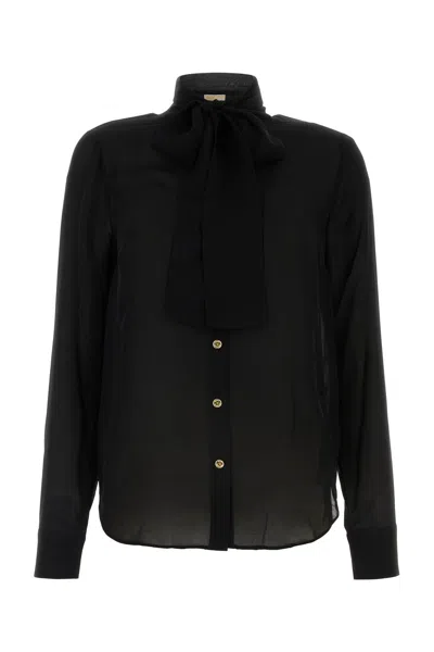Michael Michael Kors Camicia-s Nd Michael By Michael Kors Female In Black